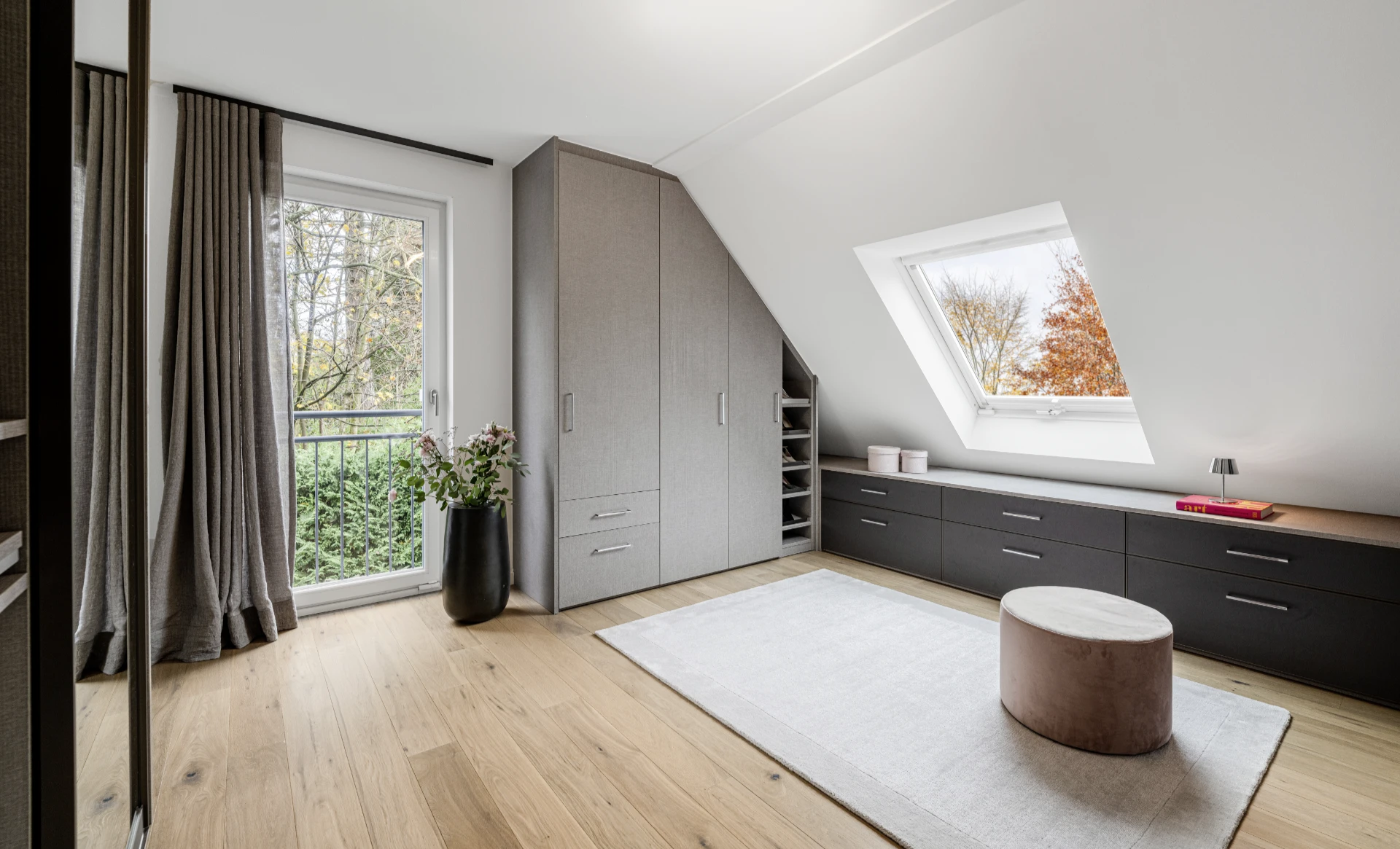 begehbarer Kleiderschrank